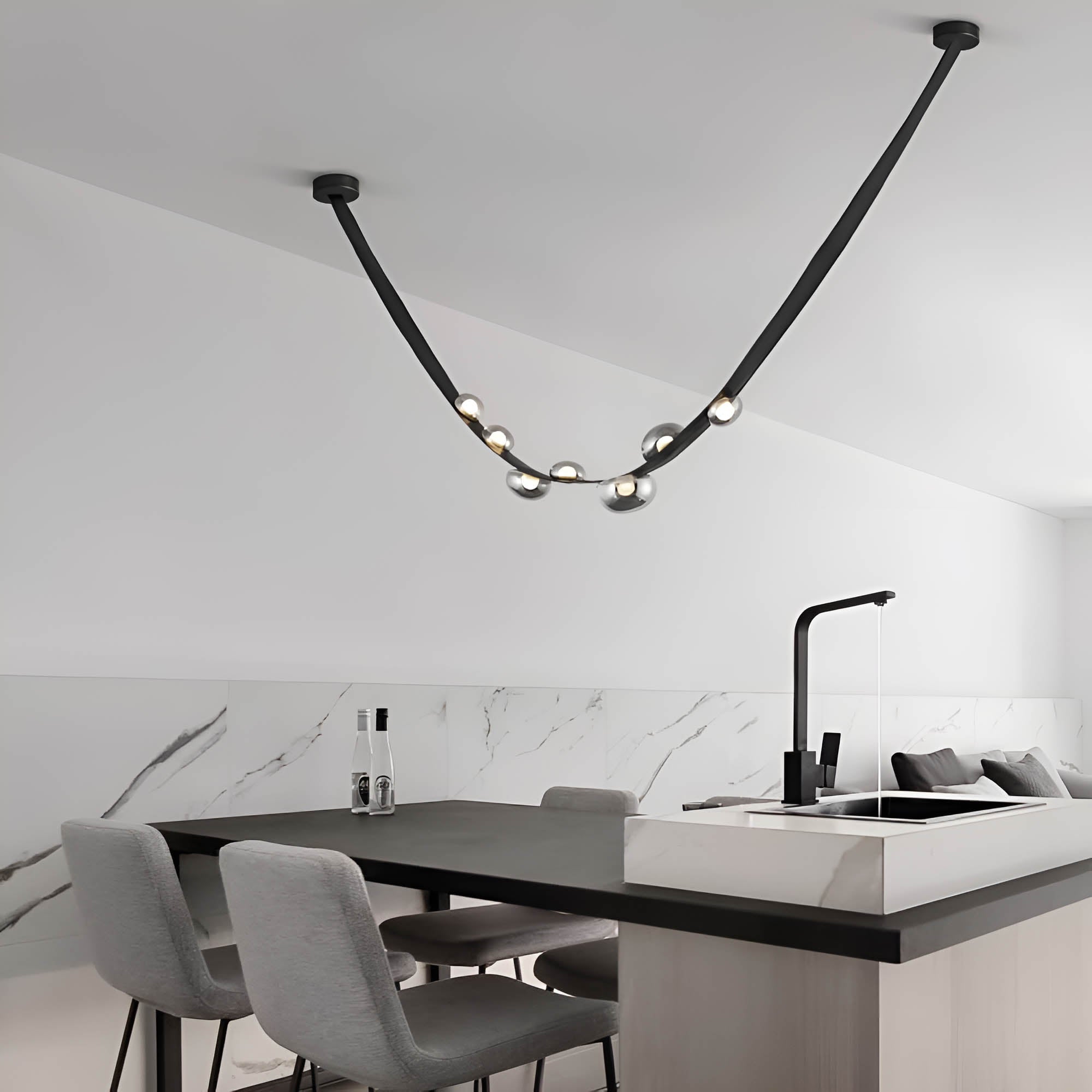 Luminária de Teto Elegante Astra Orbit