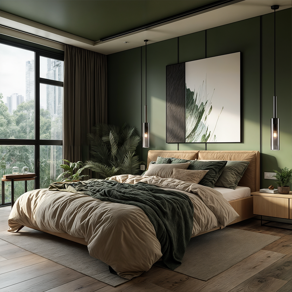 Elegant Lyrian Copper And Crystal Nordic Pendant Lights Set