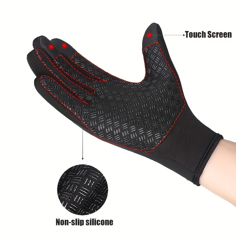 Women's Winter Driving Gloves With Touchscreen Warmth