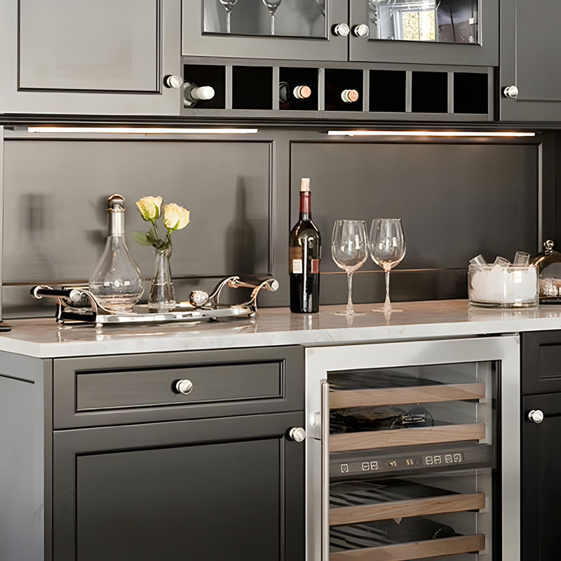 Lot de six bandes lumineuses LED longues pour éclairage d'armoire 12V