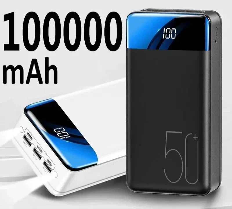 Voltaro 100,000mAh High-Capacity Power Bank Fast Charging