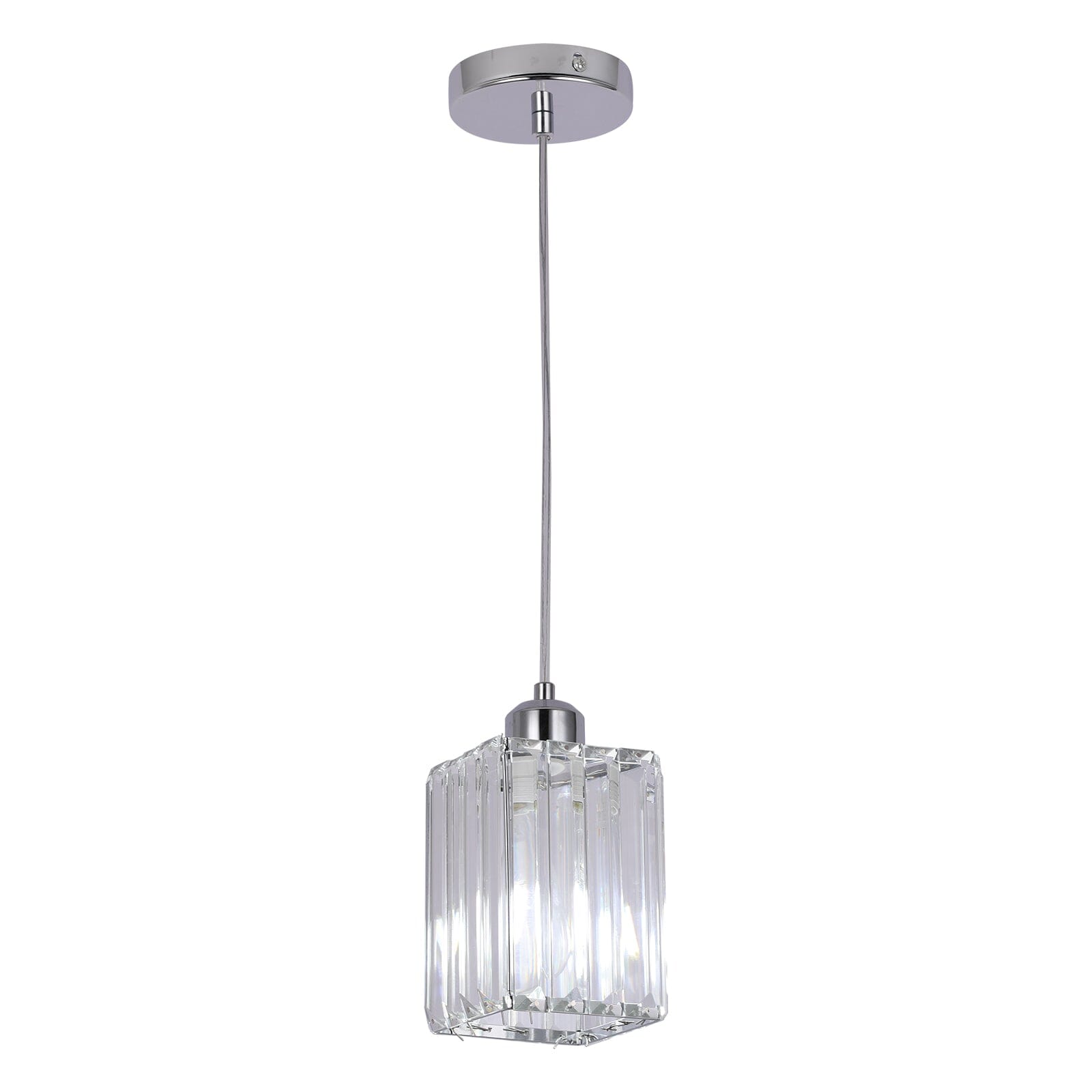 Lumistra Crystal Glass Pendant Light for Living Rooms
