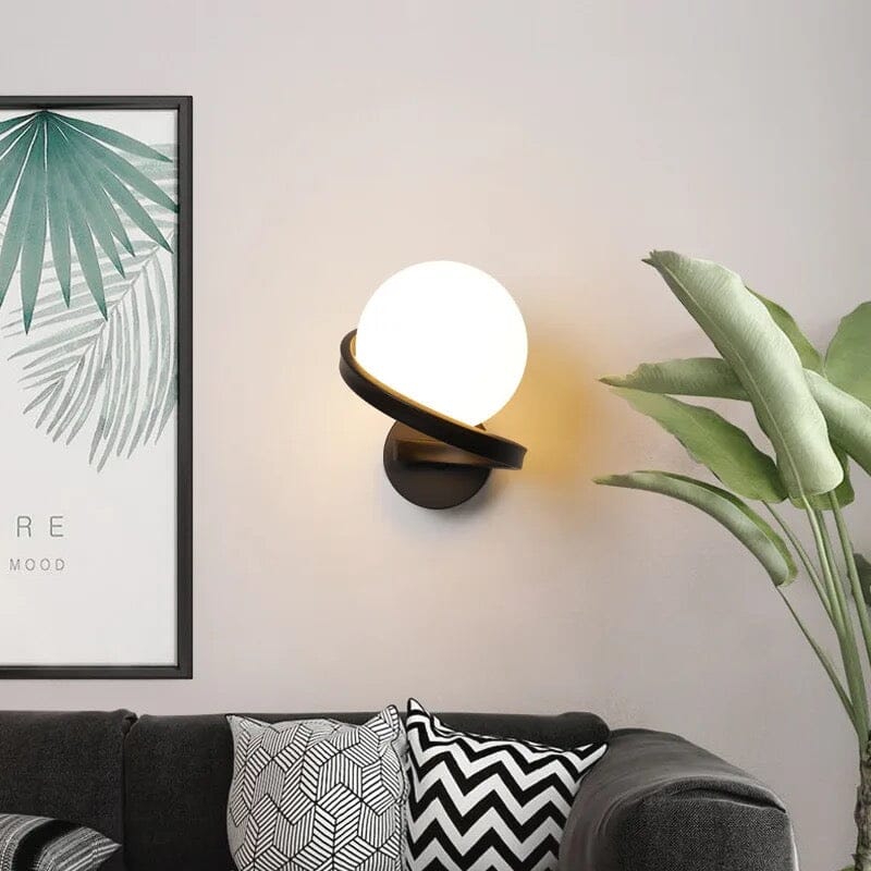 Aurelia Copper LED Wall Light With Warm Glow Sconce