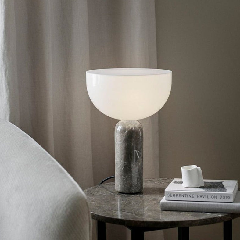 Aurelio Marble Table Lamp With Elegant Base And Warm Glow