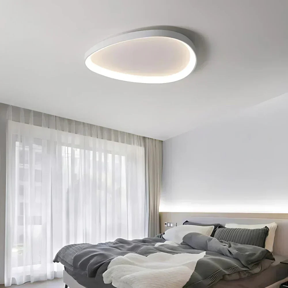 Nordly | Scandinavian LED Ceiling Lamp With Frosted Glass