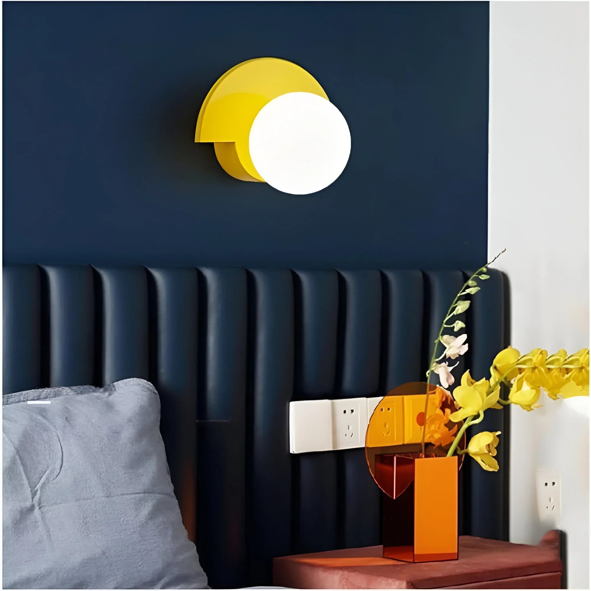 NovaGlow Modern Semicircle Wall Light For Modern Interiors