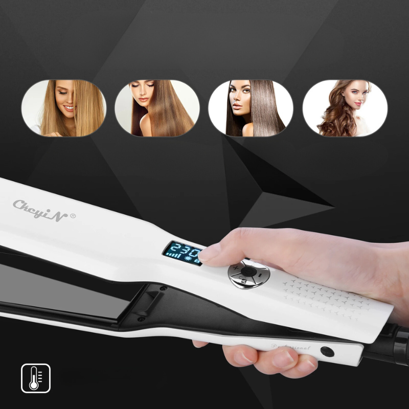 Alera Tourmaline Ceramic Hair Straightener Fast Heat-Up