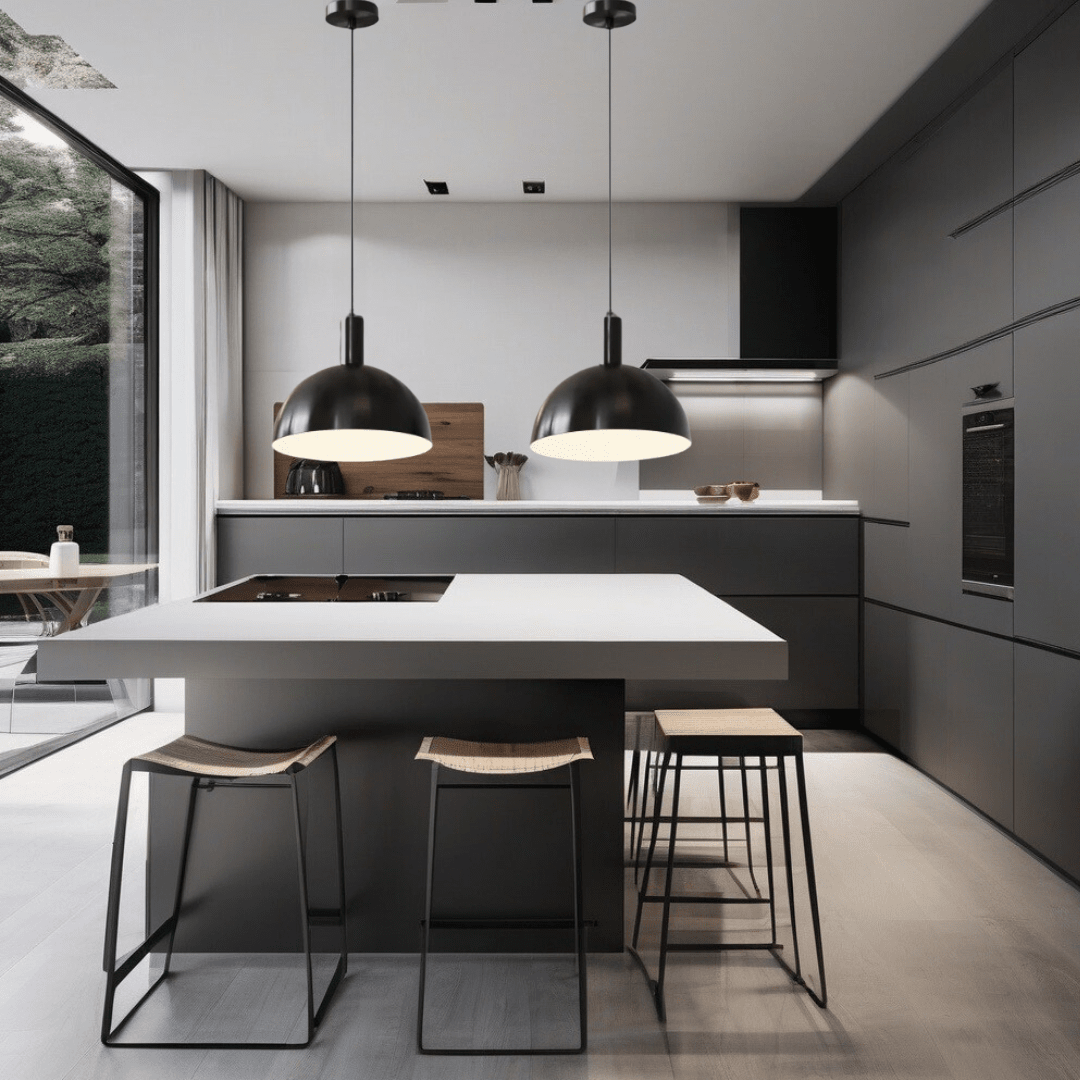 Aurelius Brass Pendant Light Modern LED Ceiling Lamp