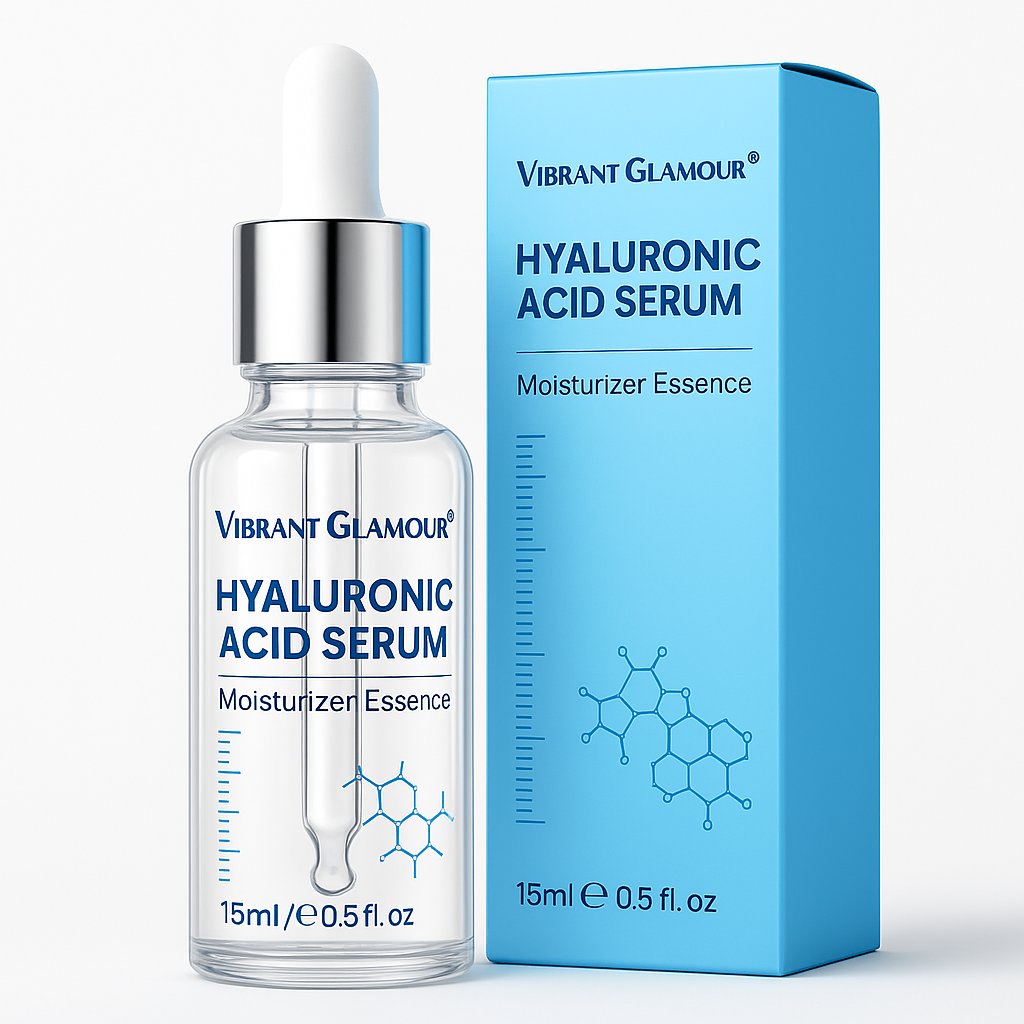 6D Hyaluronsyre Serum til Dyb Fugtighed, Mod Aldring, Hudopstramning og Fugtighedsgivende