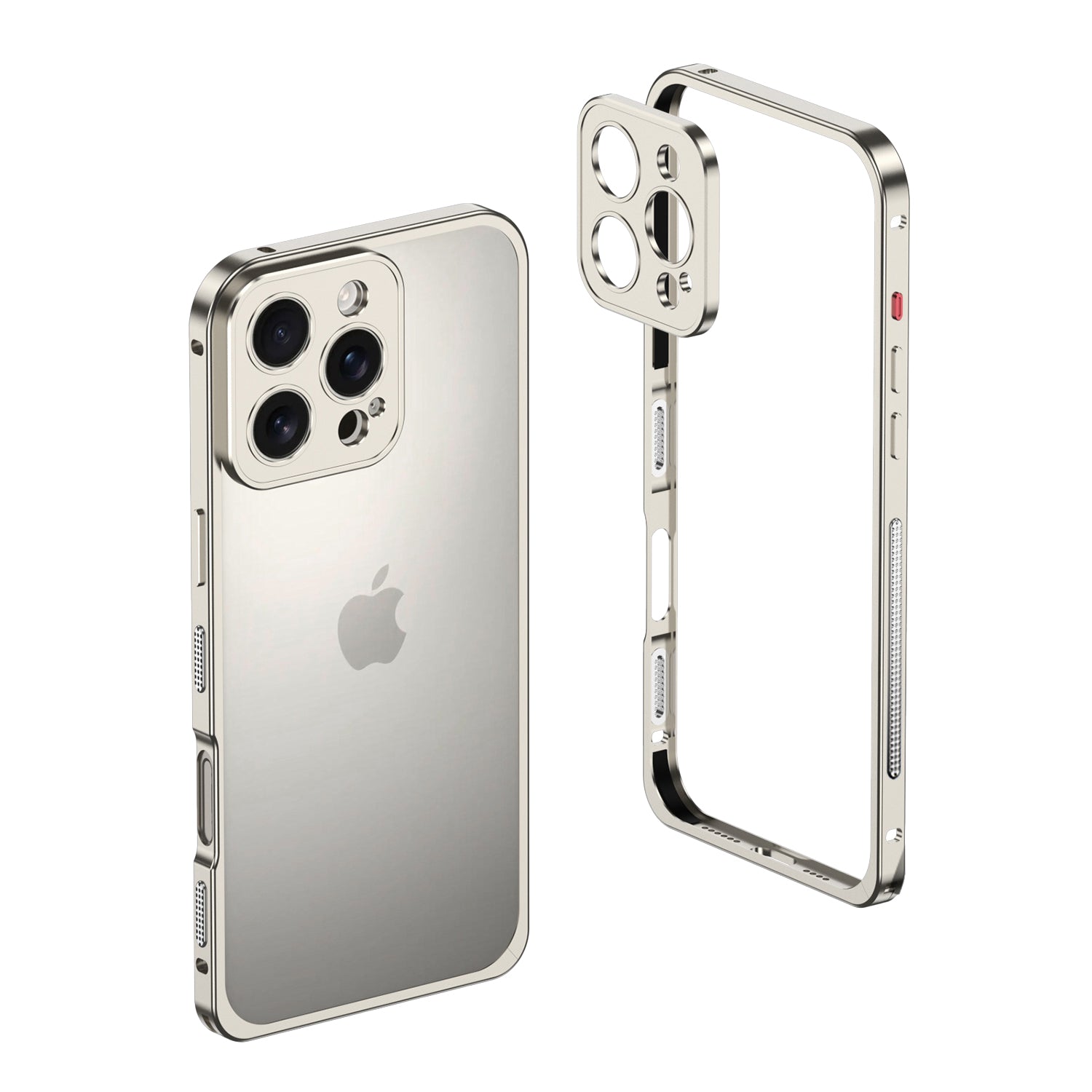 AeroGuard Aluminum Bumper Phone Case With MagSafe Compatibility