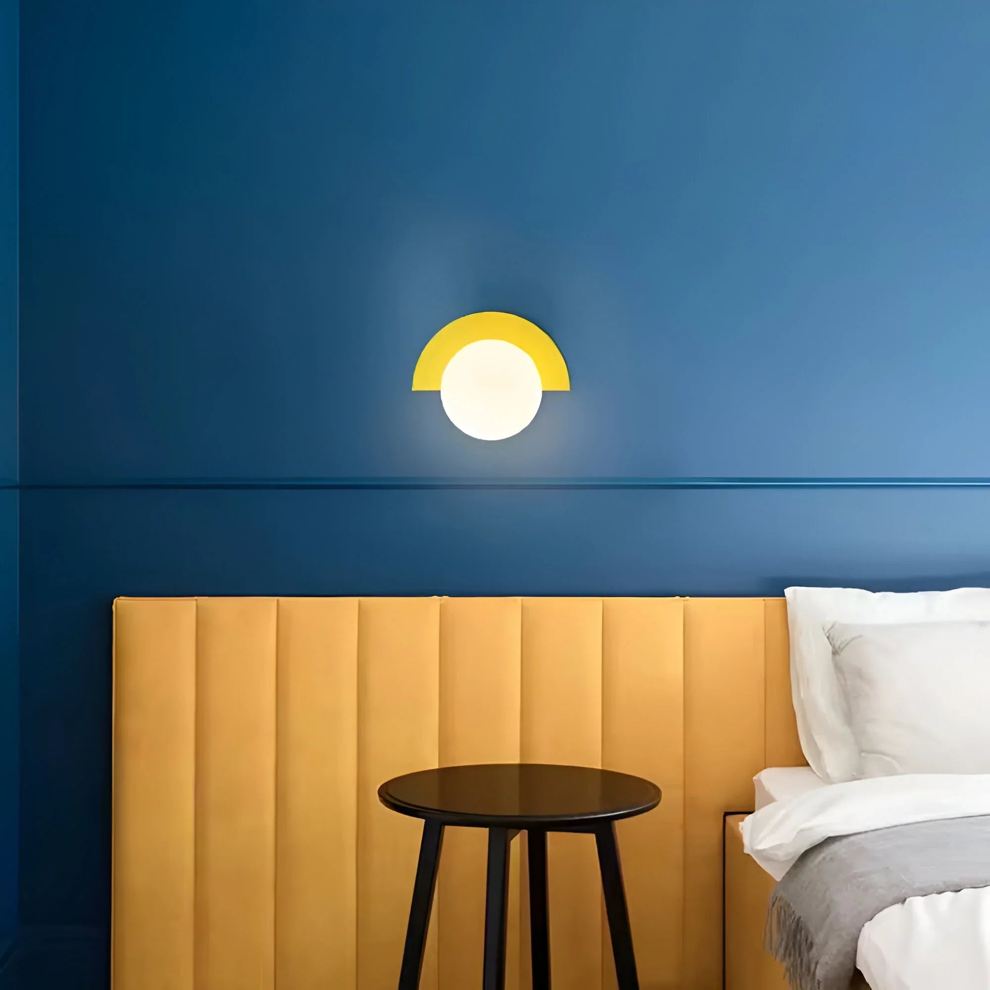 NovaGlow Modern Semicircle Wall Light For Modern Interiors