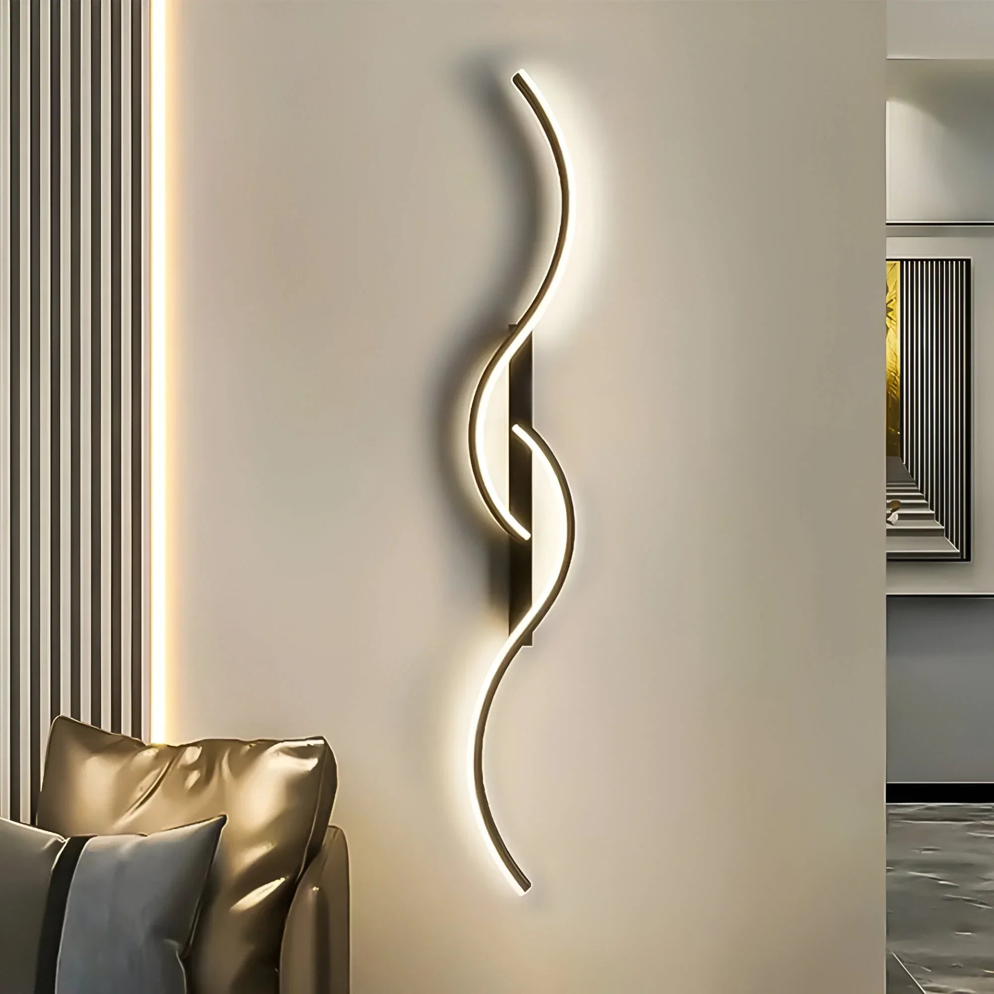 AstraArc Curved Wall Light For Modern Interiors And Ambient Glow