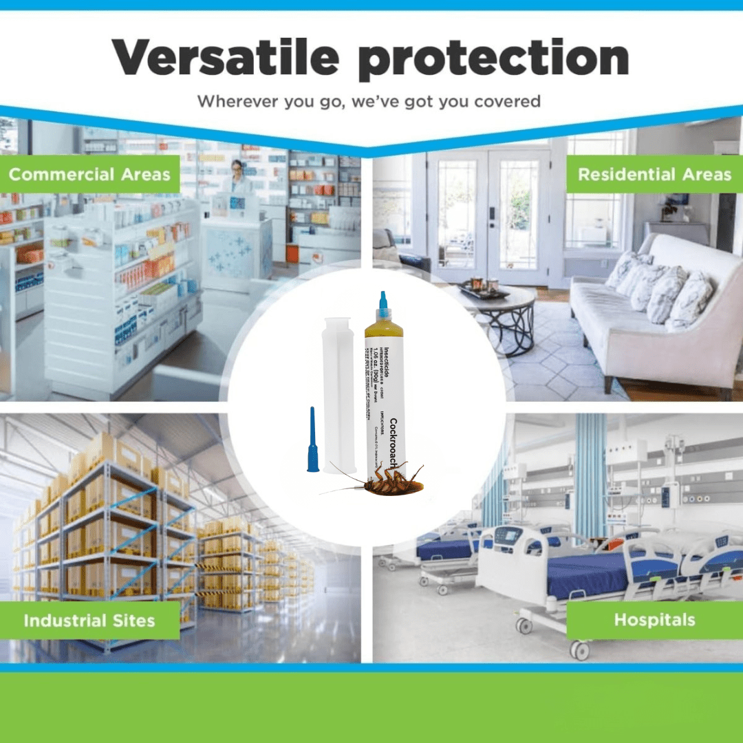 CritterGuard Cockroach Gel Bait for Indoor and Outdoor Use