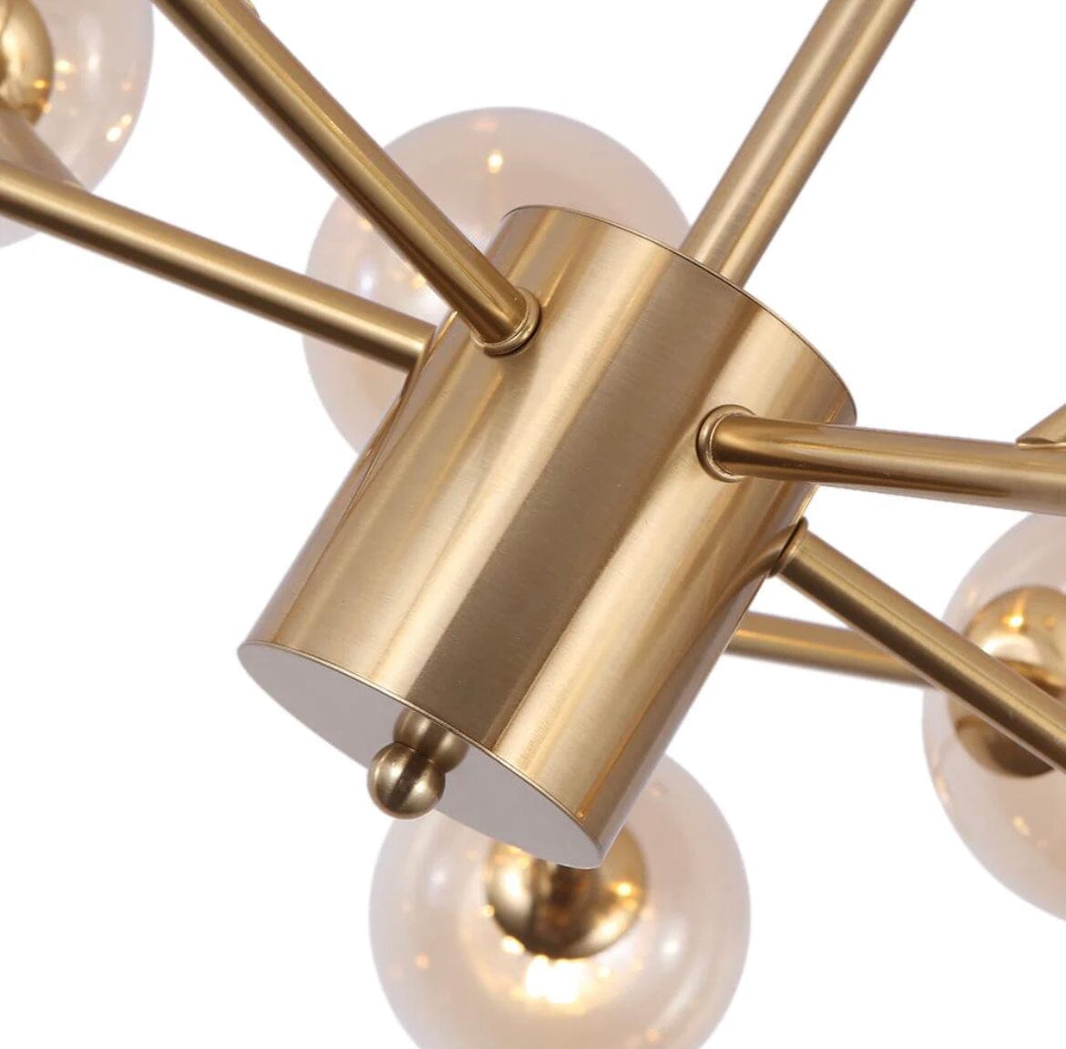 Astrae Flux 15 Light Sputnik csillár, fényerőszabályozható világítás