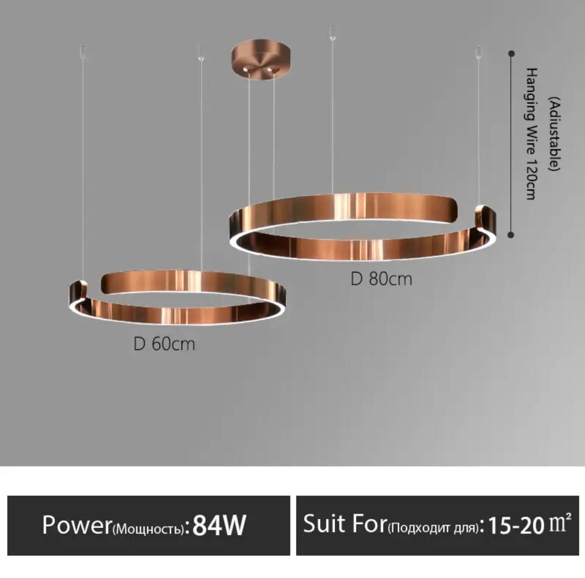 Liora Nordic Ring Chandelier Modern Elegant Lighting