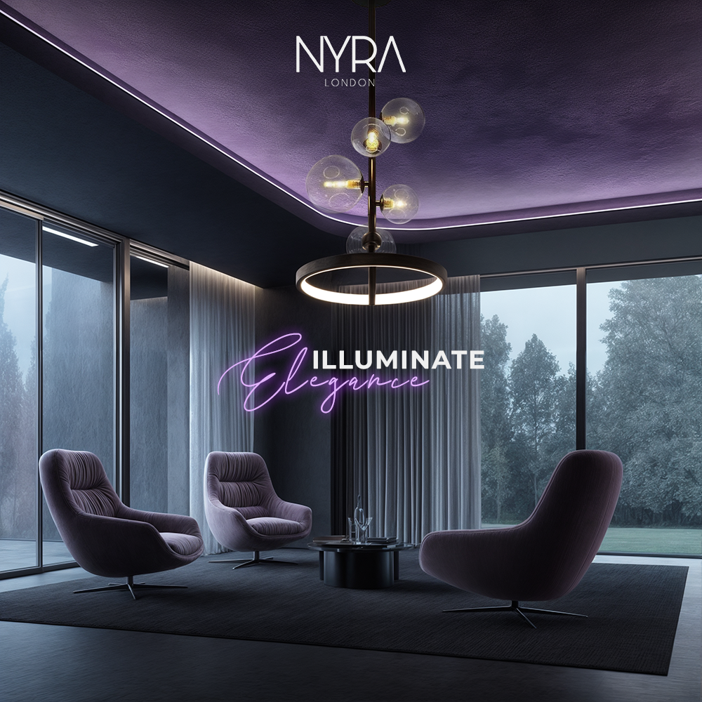 Aurelia Bubble Orb csillár alumínium üveg 28 cm és 48 cm