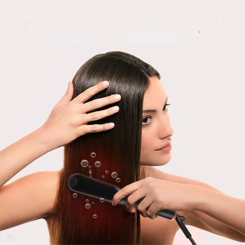 Stylox | Peigne Lissant Chauffant Rapide pour Barbe et Cheveux