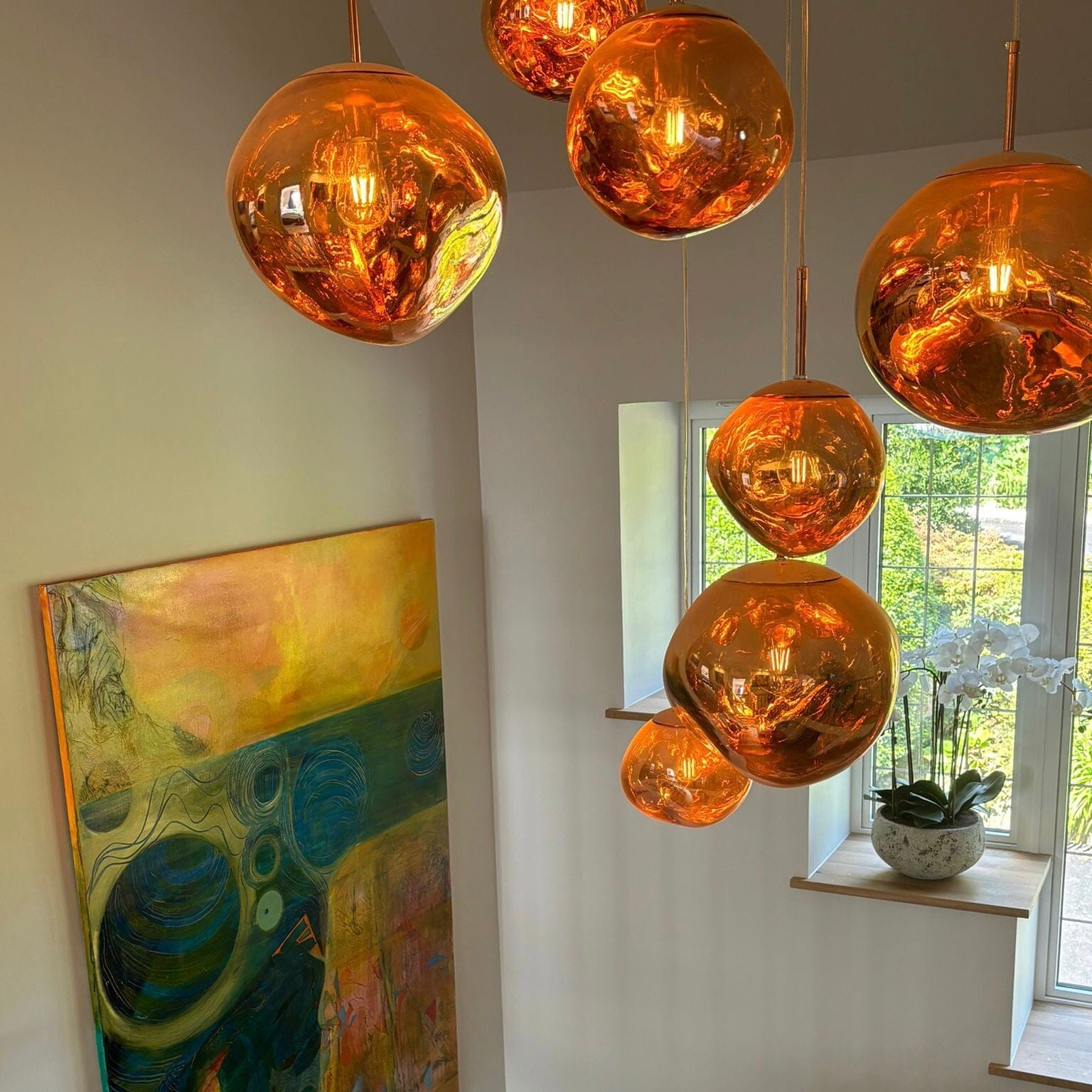 Astra Nordic Pendant Chandelier With Adjustable Light