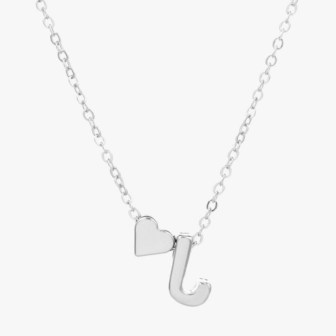 Luna Hart Initial Hanger Ketting