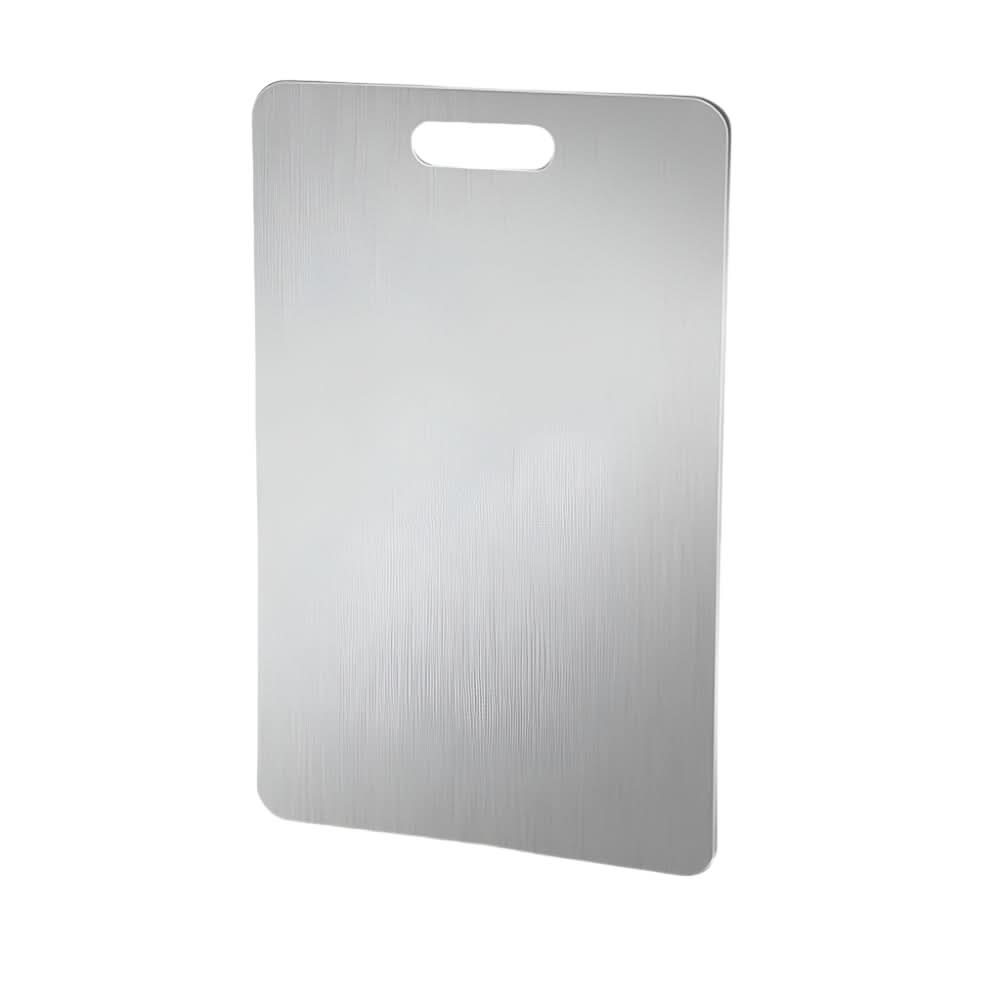 ApexSteel Edelstahl-Schneidebrett mit antibakteriellem und kratzfestem Finish