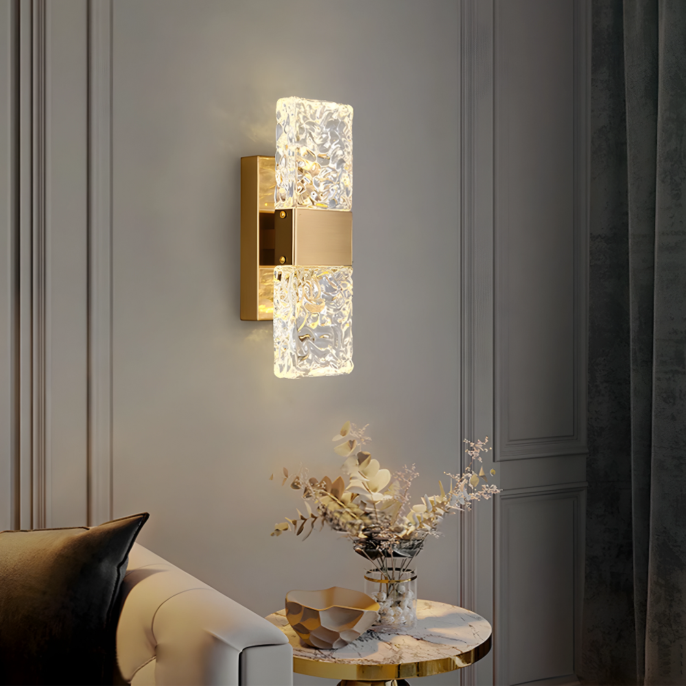 Lumenora | Crystal LED Wall Sconce For Luxe Interiors