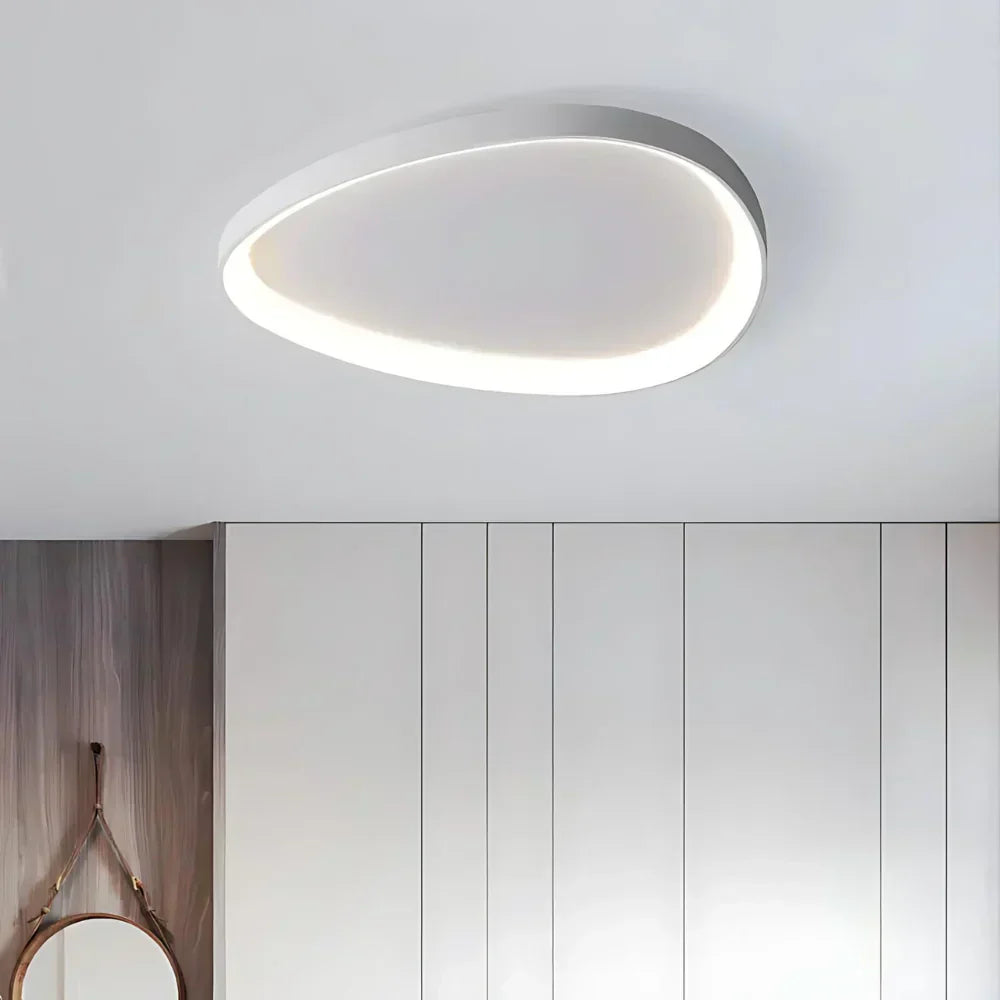 Nordly | Scandinavian LED Ceiling Lamp With Frosted Glass