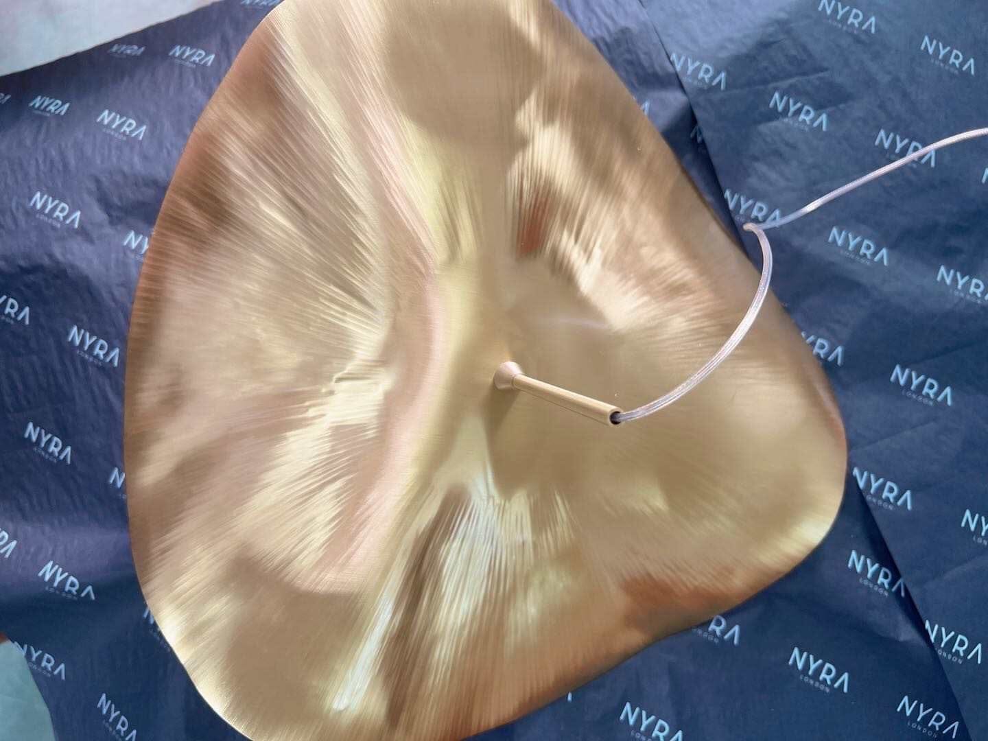 Elara Copper Mini Golden Shell Adjustable Pendant Lights