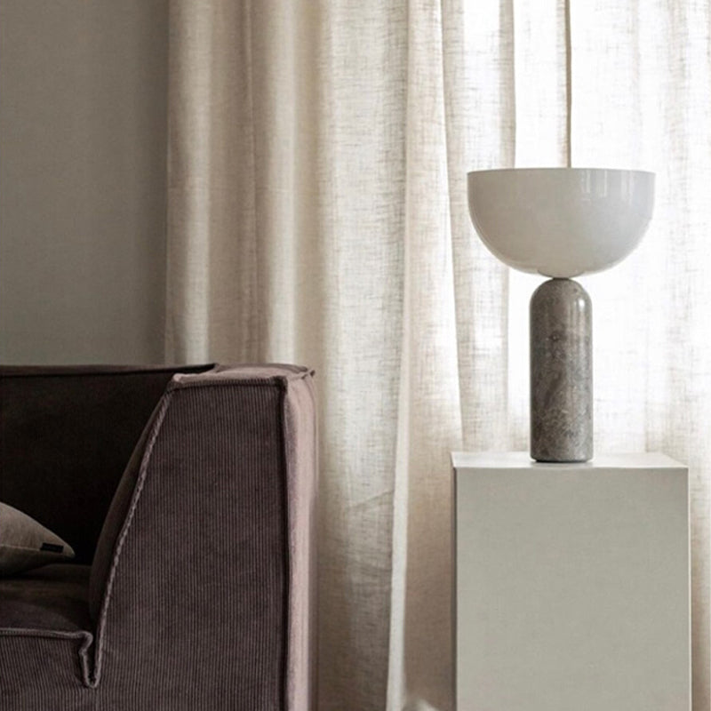 Aurelio Marble Table Lamp With Elegant Base And Warm Glow