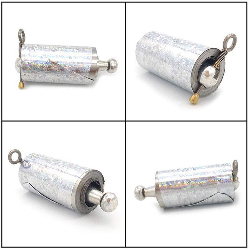 Bærbar metalstav til selvforsvar og tryllekunster