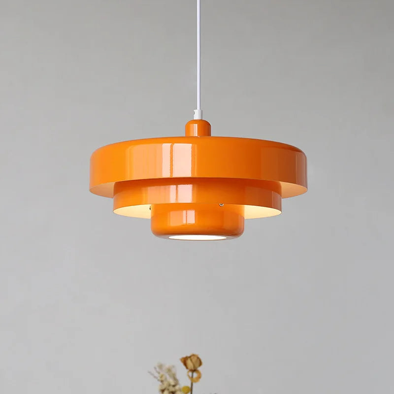 LumaNord Drie Lagen Noordse Hanglamp Met Bauhaus Metalen Afwerking
