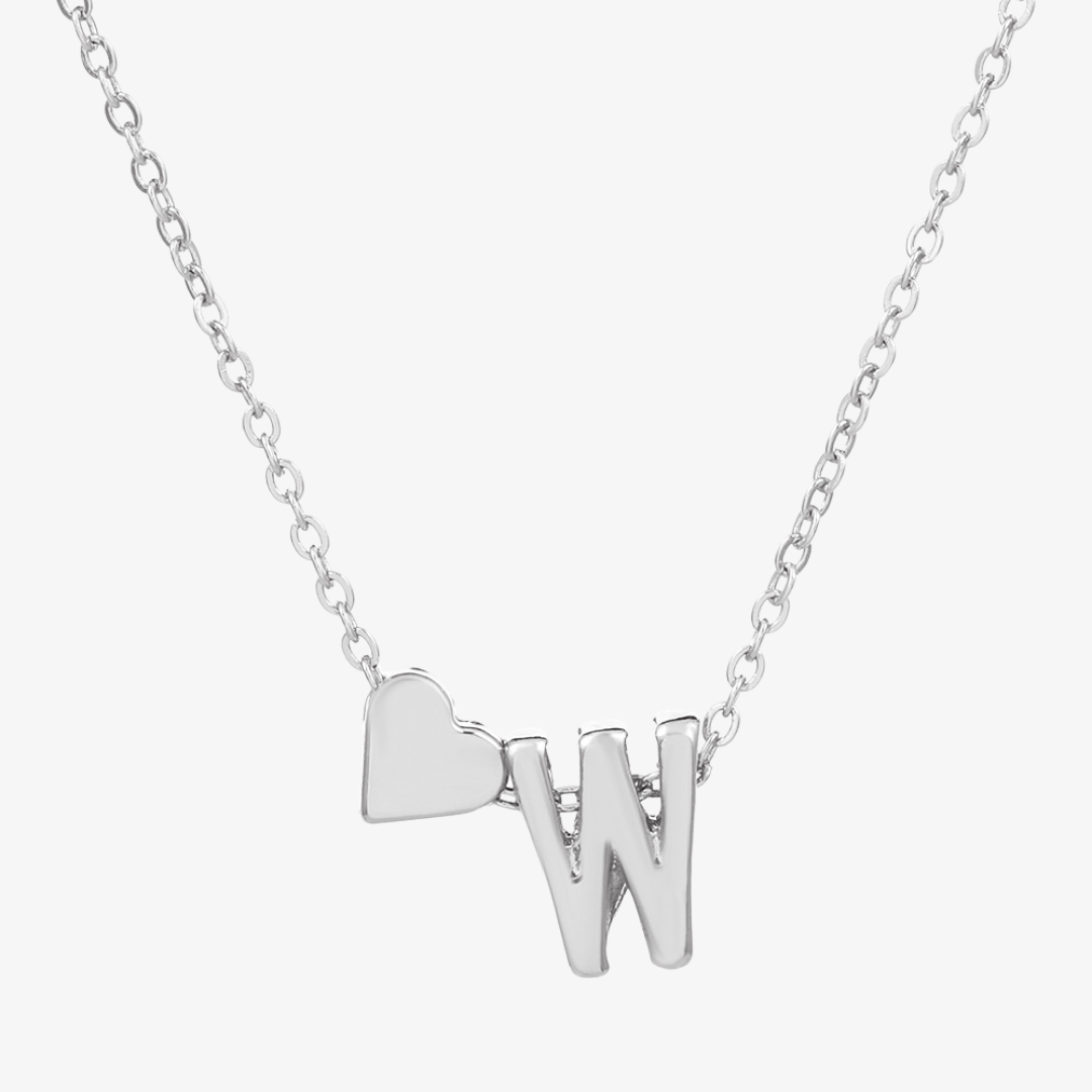 Luna Hart Initial Hanger Ketting