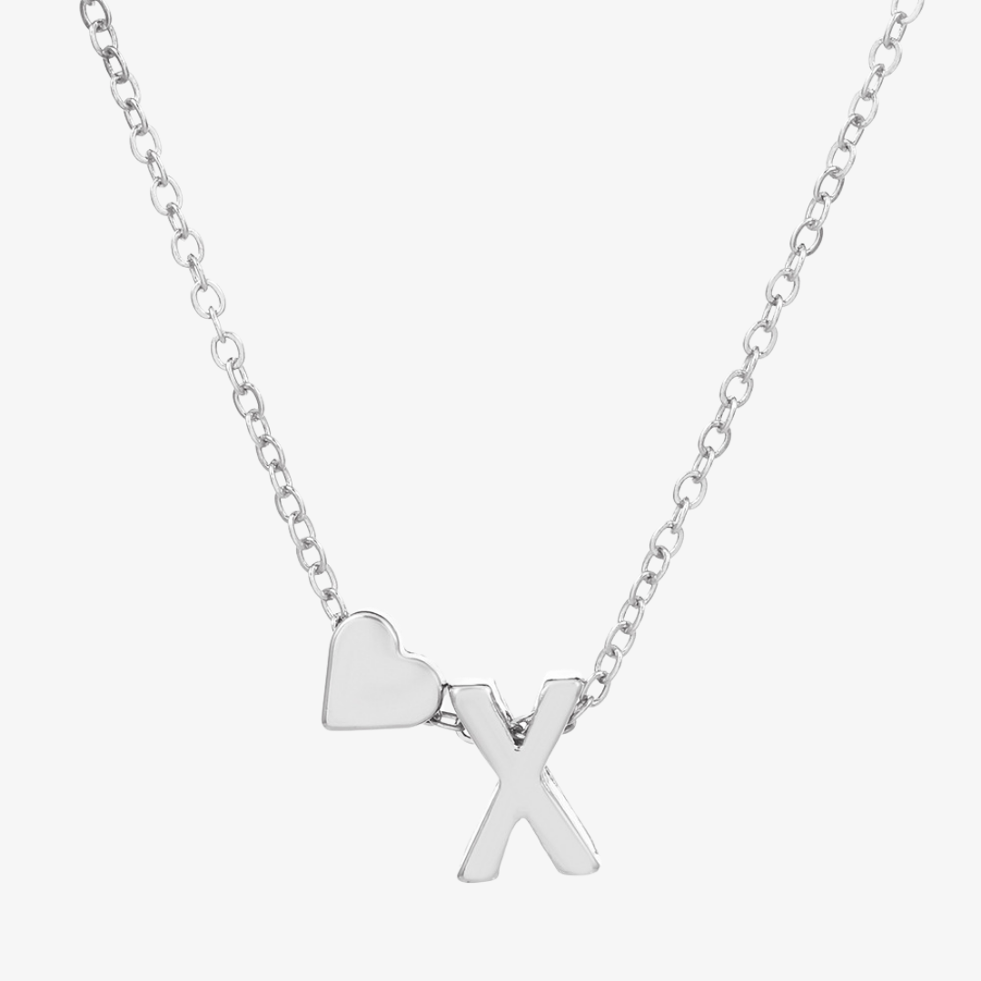 Luna Hart Initial Hanger Ketting