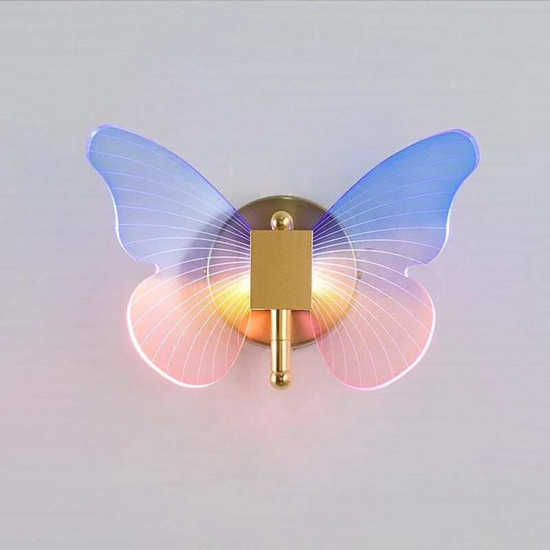 Applique murale LED Papillon LumiWings avec installation facile