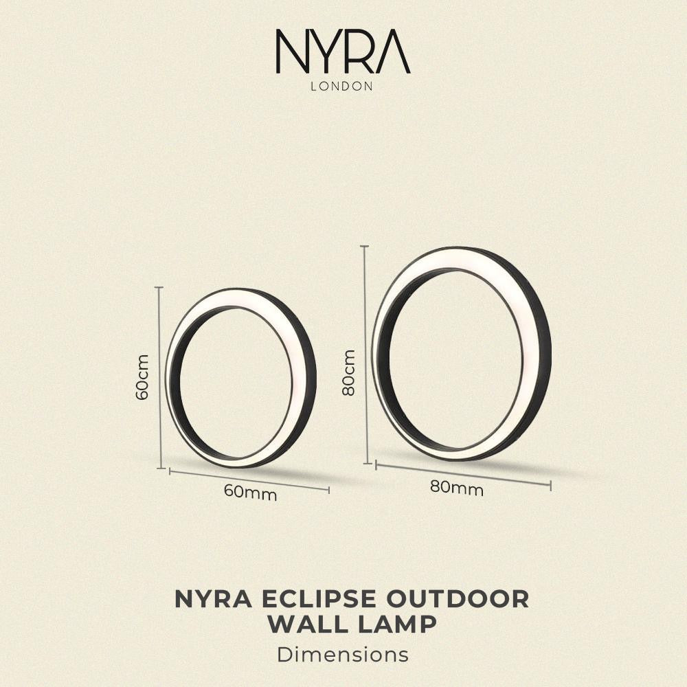 LumiCirque Orbit Outdoor Circular Iron Wall Light Modern