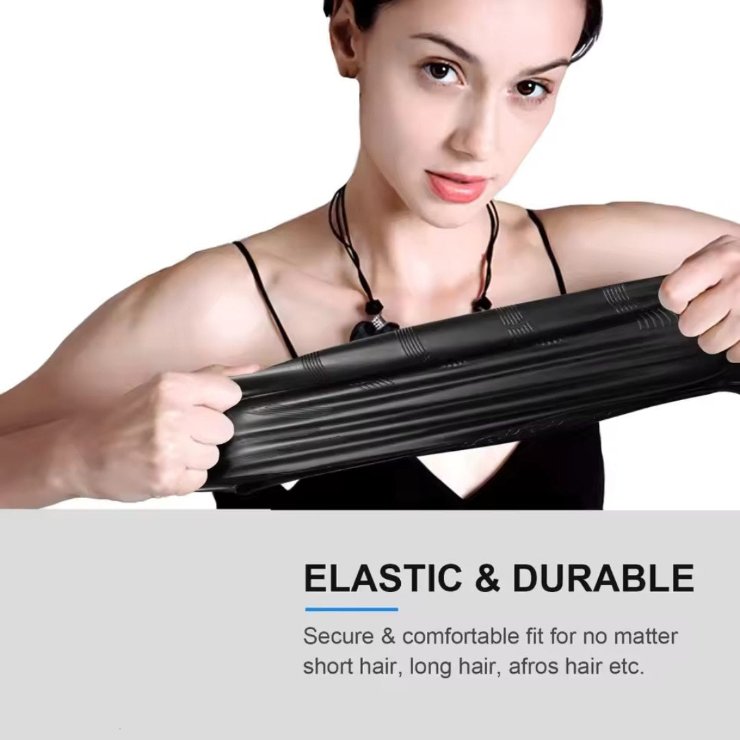 Silikoninen uintipipo korvasuojilla pitkille hiuksille AureaSilkiltä