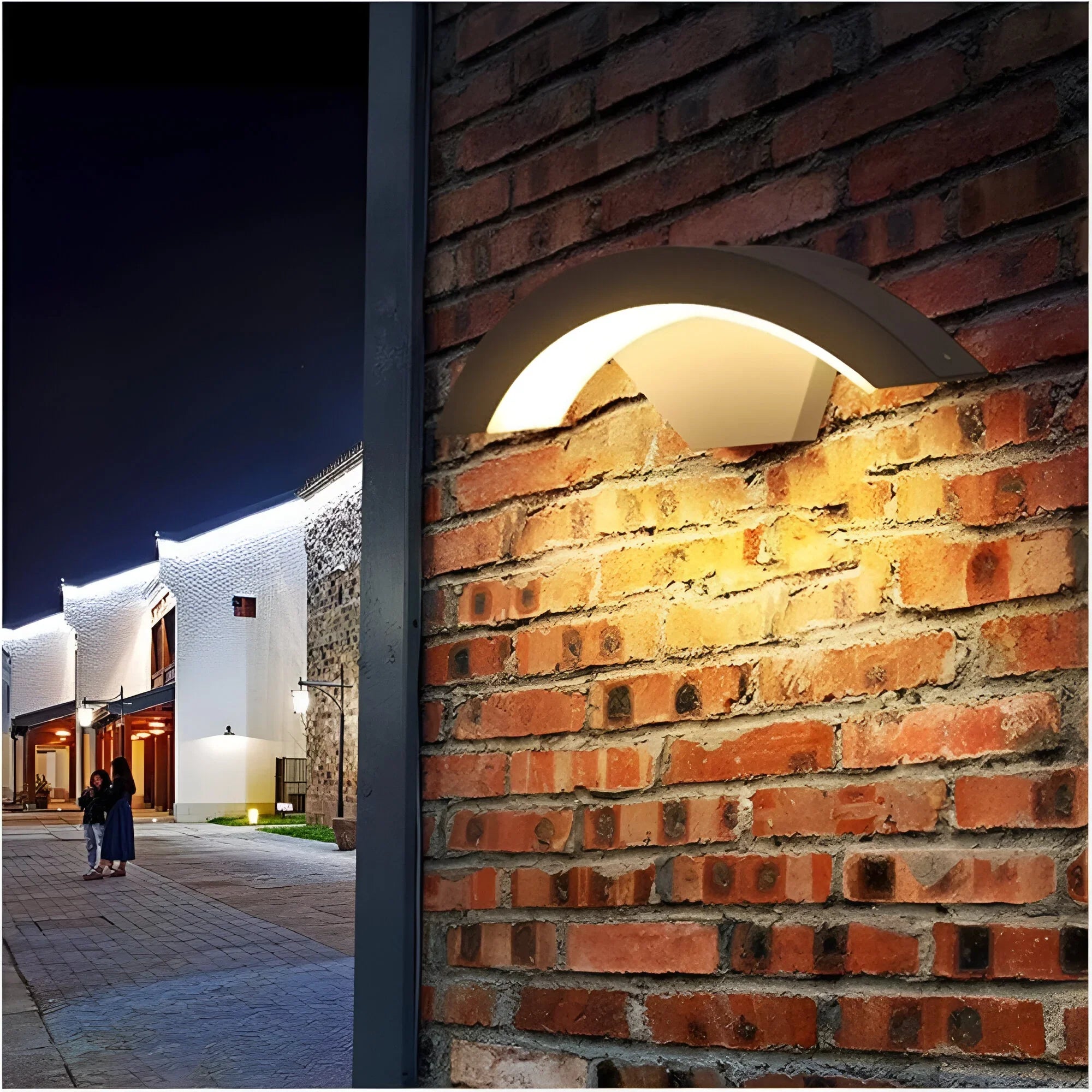 LumaPulse Outdoor Motion Sensor Wall Light With Auto Off After 30 Seconds