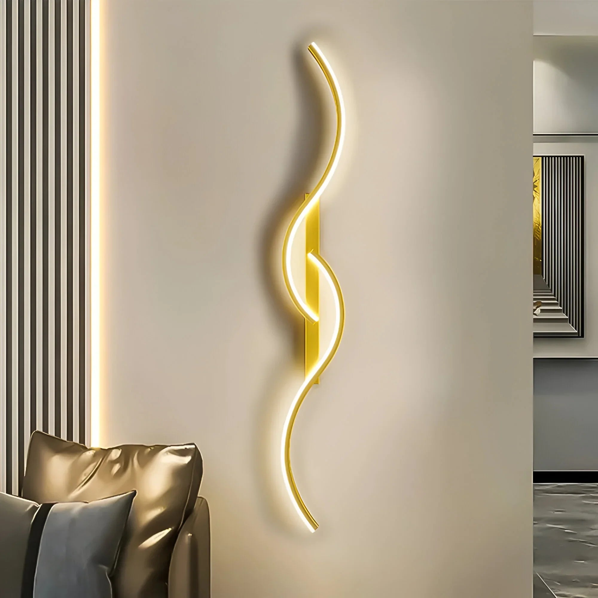 AstraArc Curved Wall Light For Modern Interiors And Ambient Glow