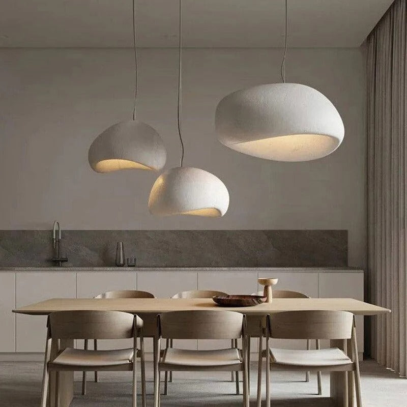 VelaCloud Pendant Light - Soft Cloud-Like Resin Glow