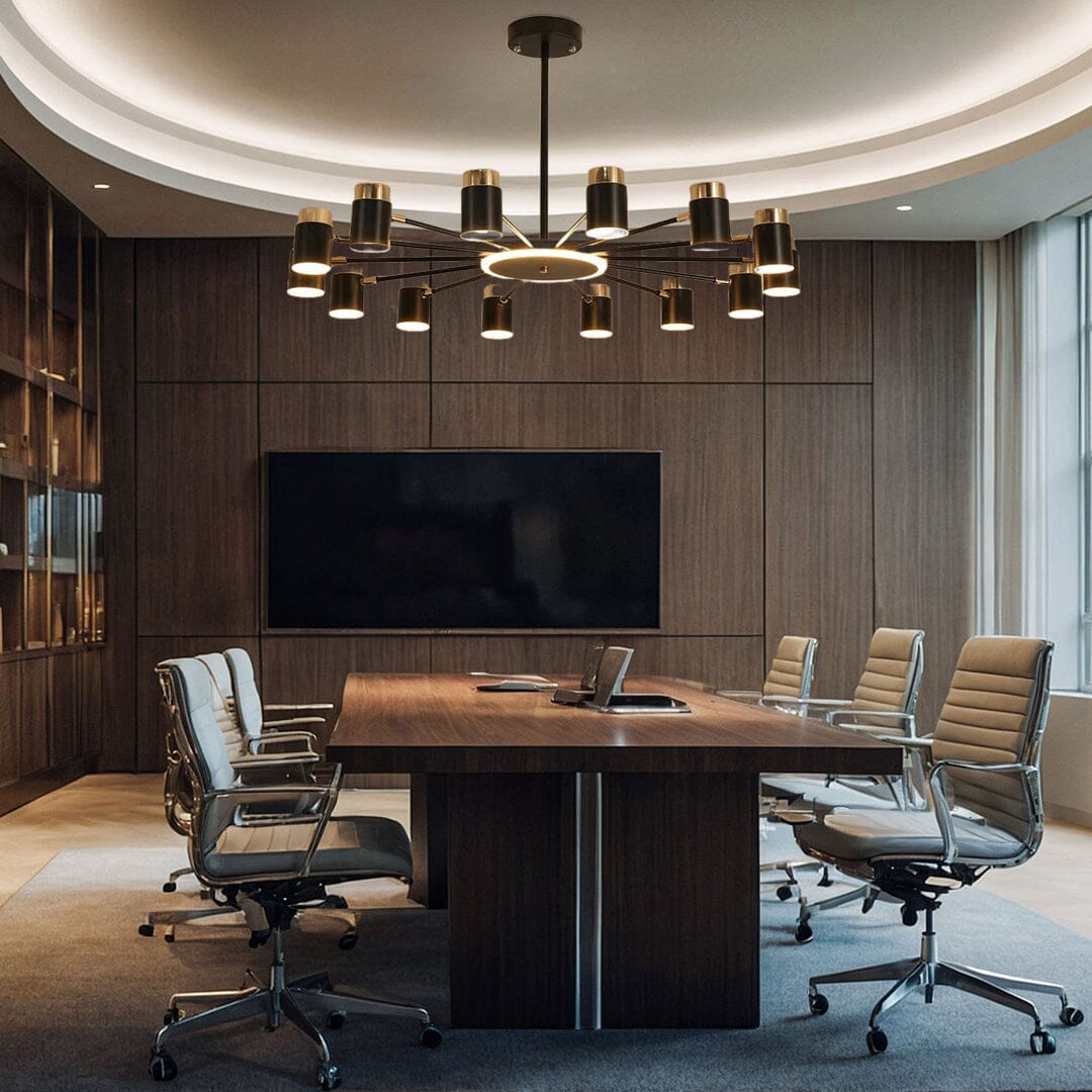 NexaLume Chandelier Modern Dimmable Ceiling Light Design