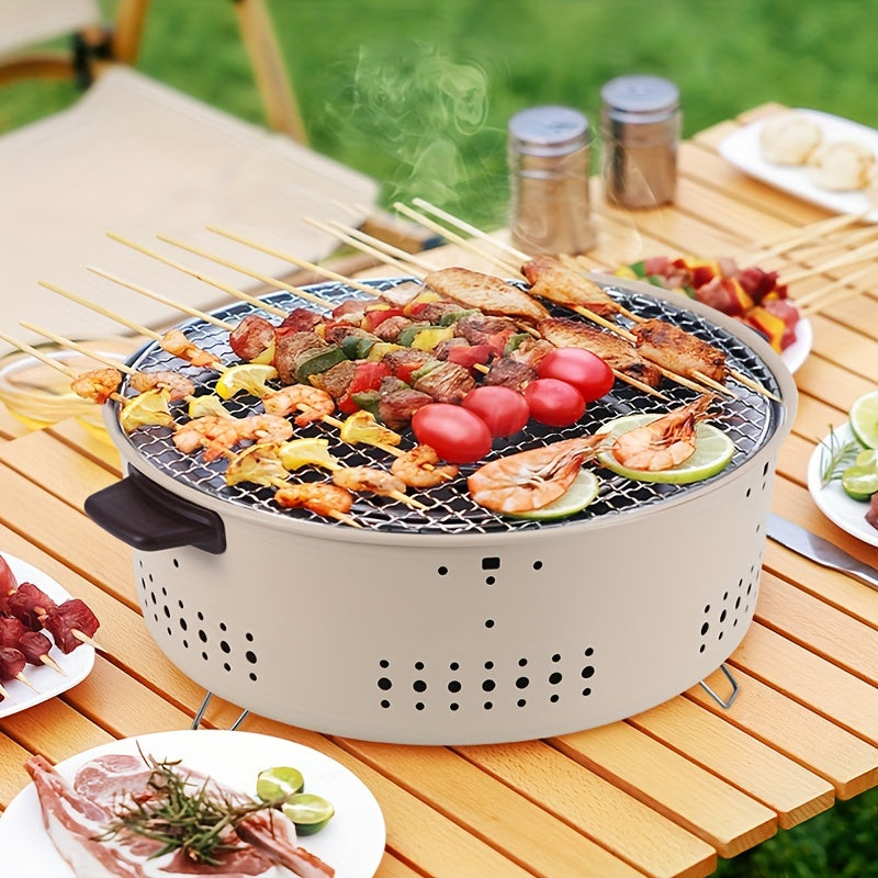 AeroGrill Circle Pemanggang Luar Tanpa Asap Untuk BBQ Halaman Belakang