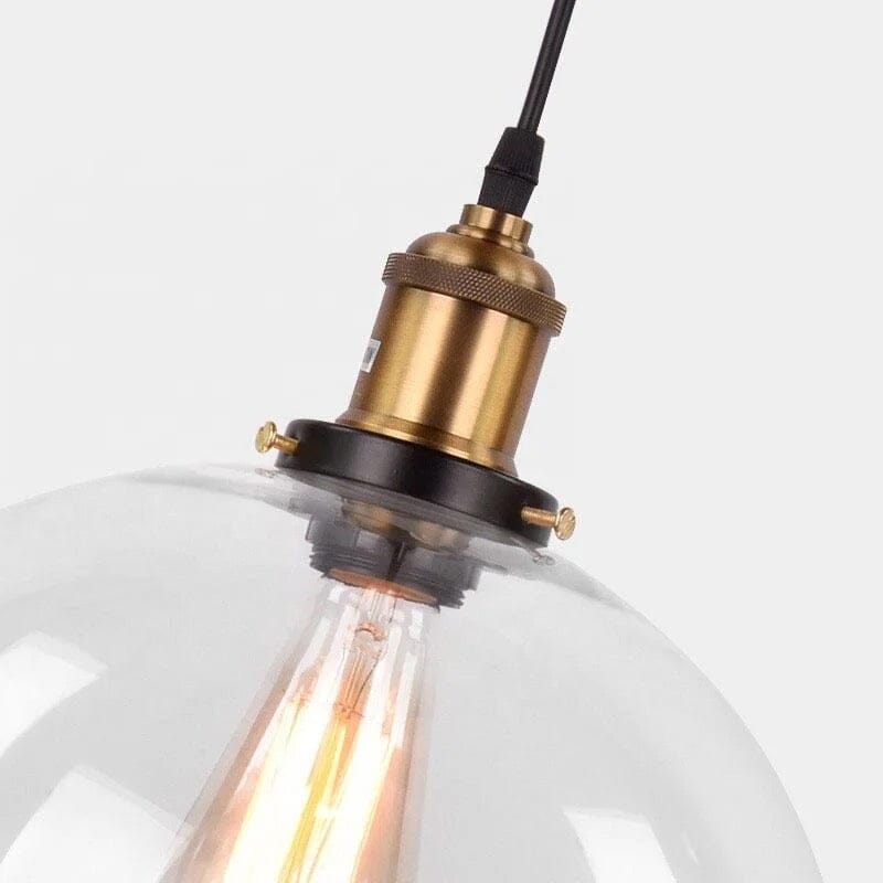 Novae Retro Glass Pendant Lights for Living Rooms and Lofts