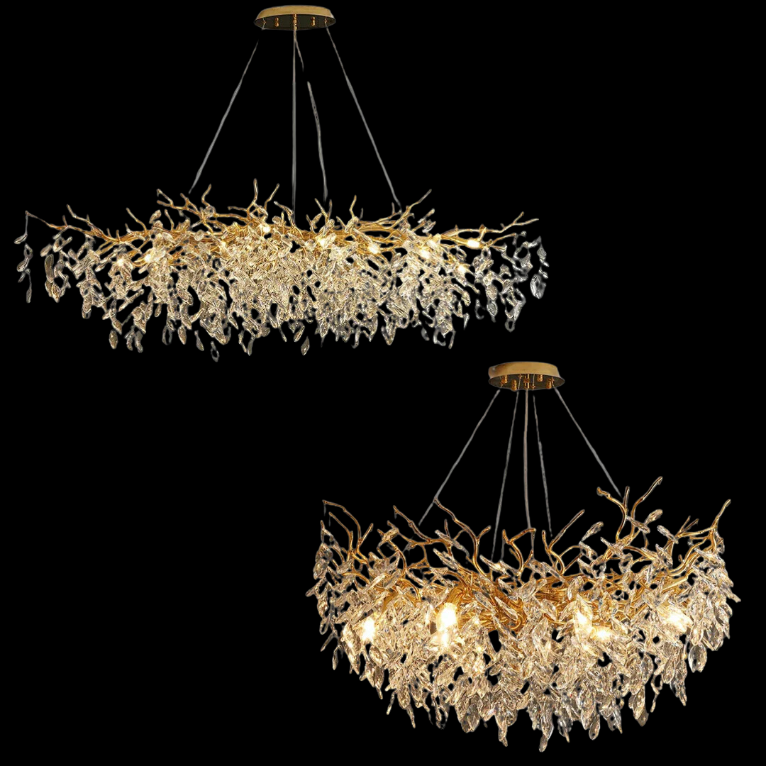 French Style Branch Crystal Chandelier For Modern Homes