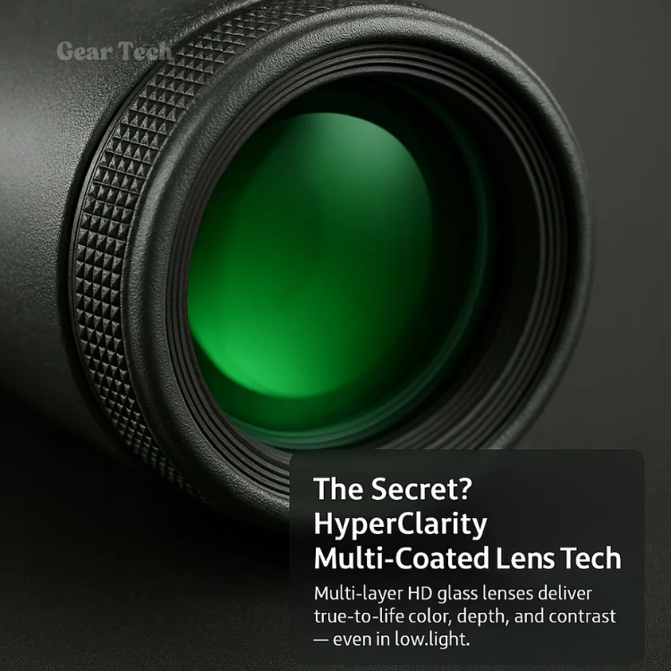 TrailPeak 600x Ultra Zoom Monocular With HD Lens For Hiking