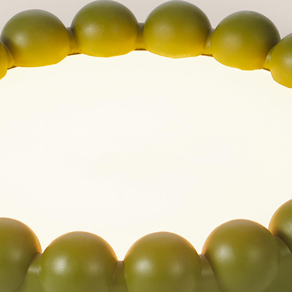 Luzera Resin Ceiling Light with Acrylic Diffuser for Living Rooms