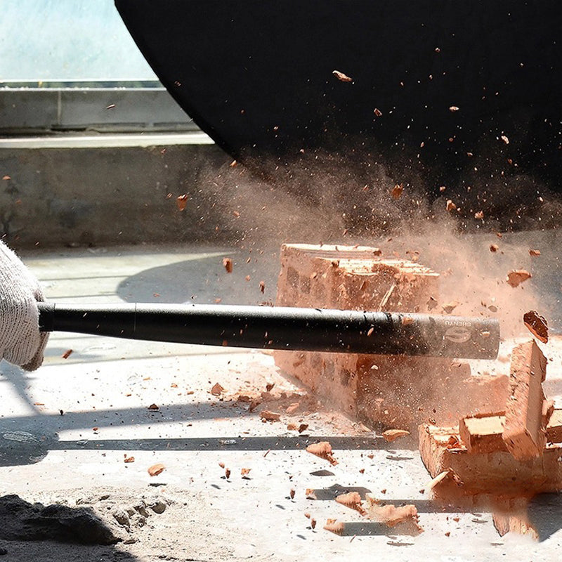 NovaBat Basebollträformad LED-ficklampa i aluminiumlegering med 3 lägen för nödsituationer