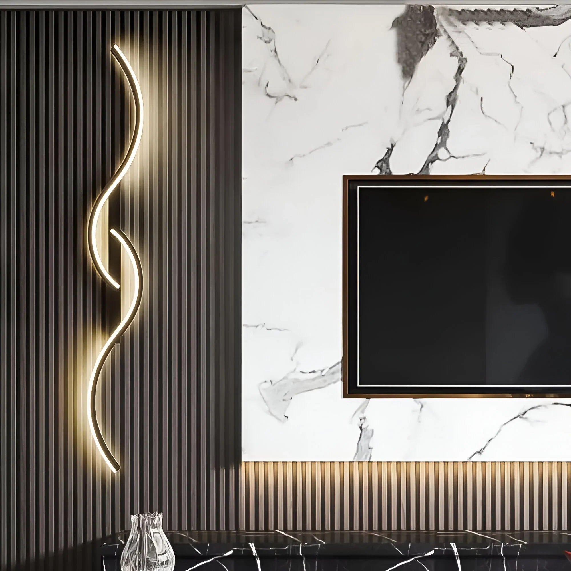 AstraArc Curved Wall Light For Modern Interiors And Ambient Glow