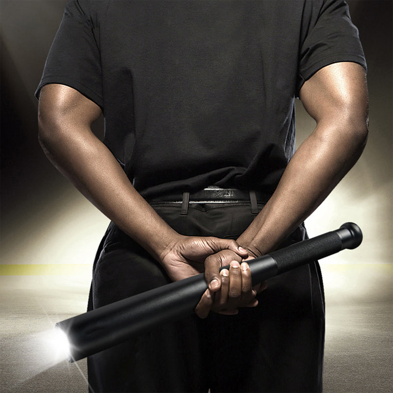 NovaBat Basebollträformad LED-ficklampa i aluminiumlegering med 3 lägen för nödsituationer