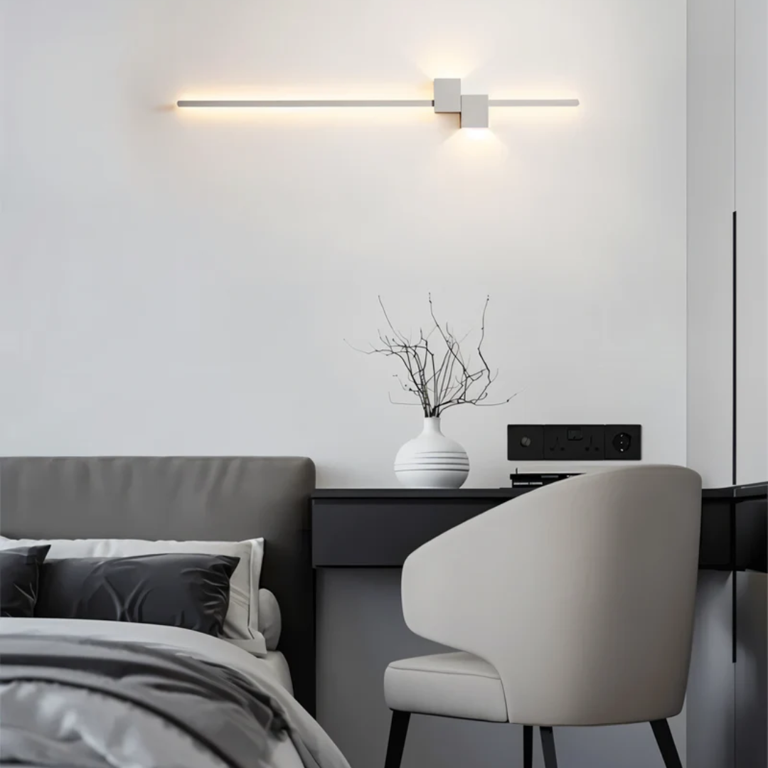 Lunaris | Minimalista LED fali lámpa modern belső terekhez