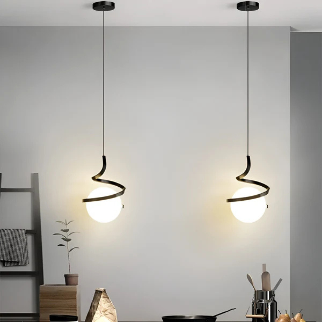 Lunara | Scandinavian LED Pendant Light For Dining Room