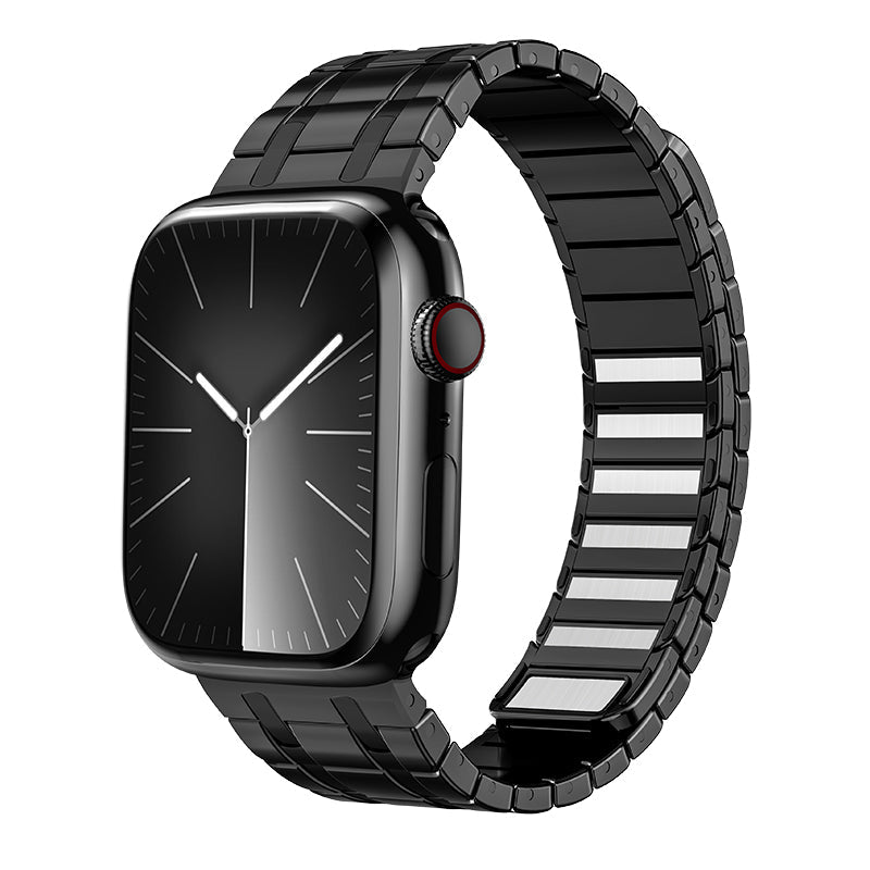 Apex Mattiertes Edelstahl-Magnetarmband für Apple Watch